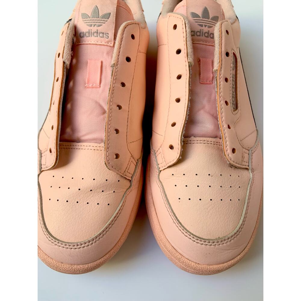 Adidas Women's Originals Continental Coral Orange Sneaker Shoes Size 6.5 - Picture 5 of 11